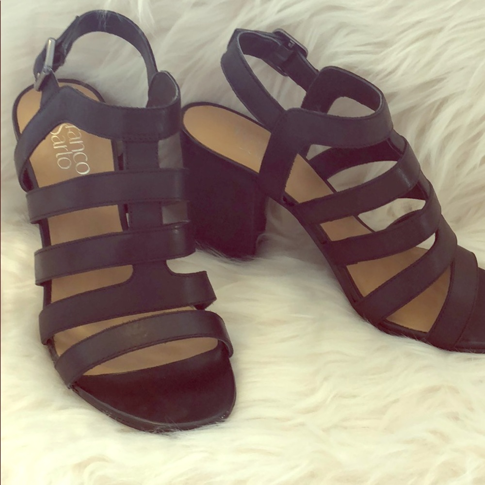 Franco Sarto 3” Black Heels NWOT